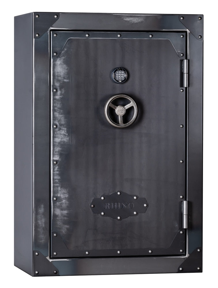 Rhino Strong Box | 50 | 80 Minute Fire Protection | Iron | Black Electronic  Lock | 60(H) x 40(W) x 25(D)